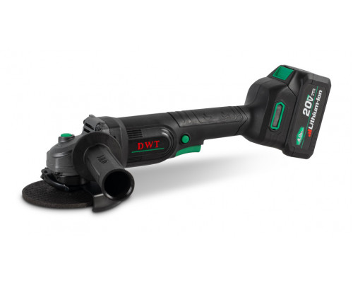 Бесщеточная аккумуляторная УШМ DWT AWSP-20-125 D-4C2 BMC