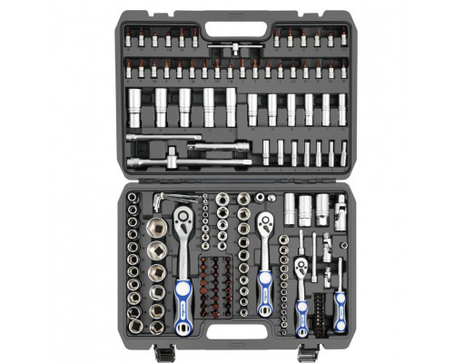 Набор инструментов для авто GOODKING 172 предмета, 1/4 3/8 1/2, трещотка 72 зуба B-10172