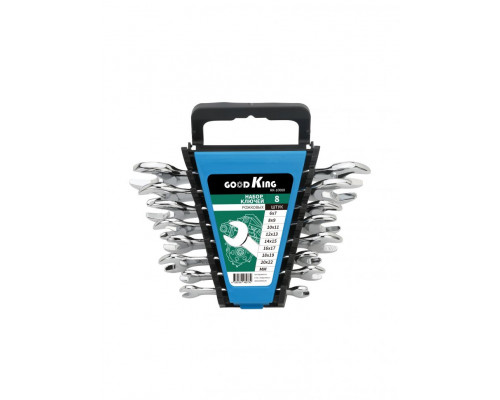 Набор рожковых ключей GOODKING 8 предметов RK-10008