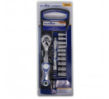 Набор головок с трещоткой GOODKING  12 пр, 1/4" 4-13 мм T-141272