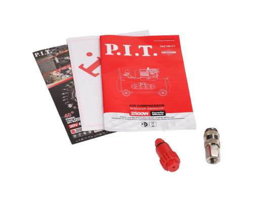 Компрессор поршневой масляный P.I.T. PAC100-C1