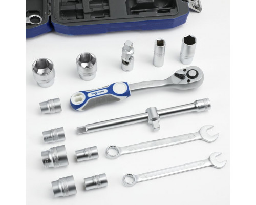 Набор инструментов GOODKING для автомобиля, трещотка 1/2 дюйма на 72 зуба (37 предметов) B-10037