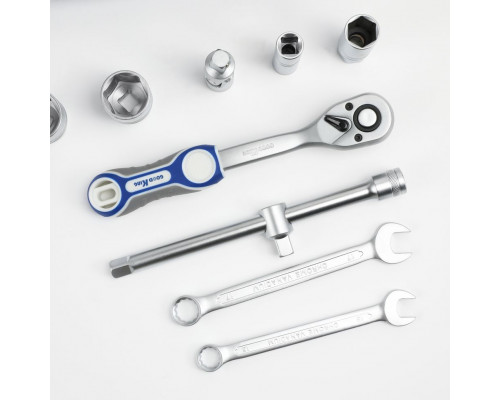 Набор инструментов GOODKING для автомобиля, трещотка 1/2 дюйма на 72 зуба (37 предметов) B-10037