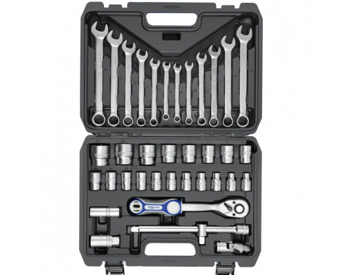 Набор инструментов GOODKING для автомобиля, трещотка 1/2 дюйма на 72 зуба (37 предметов) B-10037