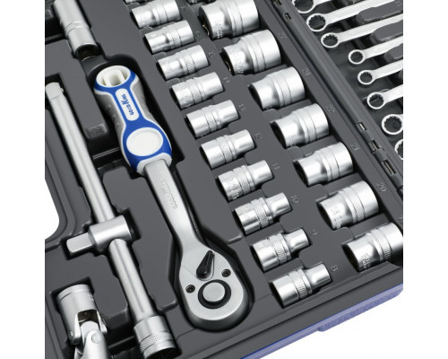 Набор инструментов GOODKING для автомобиля, трещотка 1/2 дюйма на 72 зуба (37 предметов) B-10037