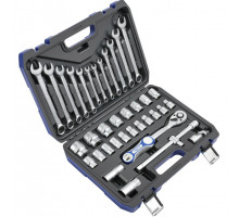 Набор инструментов GOODKING для автомобиля, трещотка 1/2 дюйма на 72 зуба (37 предметов) B-10037