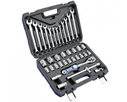 Набор инструментов GOODKING для автомобиля, трещотка 1/2 дюйма на 72 зуба (37 предметов) B-10037