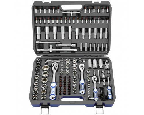 Набор инструментов для авто GOODKING 172 предмета, 1/4 3/8 1/2, трещотка 72 зуба B-10172