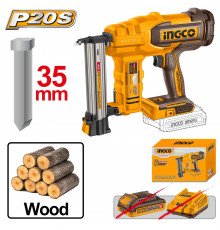 Аккумуляторный нейлер 20Вт GA18 15-35мм INGCO INDUSTRIAL CBNLI2005
