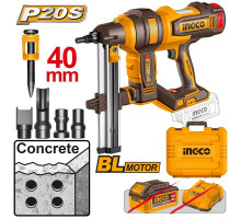 Аккумуляторный гвоздезабиватель по бетону INGCO INDUSTRIAL 20 В CCNLI9005