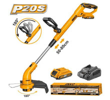 Аккумуляторный триммер 20В 1хАКБ 2Ач, и ЗУ INGCO CGTLI20301