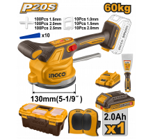Аккумуляторная виброприсоска для укладки плитки 20В INGCO INDUSTRIAL CTVLI20018