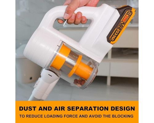 Аккумуляторный пылесос 20В без АКБ и ЗУ SUPER INGCO CVLI20061