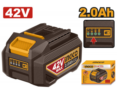 Аккумуляторная батарея Li-Ion INGCO INDUSTRIAL 42 В 2 Ач FBLI42201