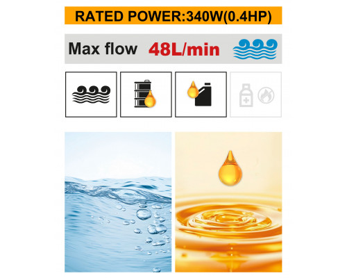 Насос для перекачки воды аккумуляторный 20В без АКБ и ЗУ SUPER INGCO TPLI2001