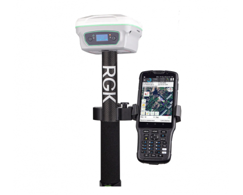 Комплект GNSS-приёмник RGK SR1 с контроллером RGK SC100 и вехой RGK GLS 18 720053