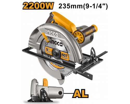 Циркулярная пила INGCO CS2358 INDUSTRIAL CS2358