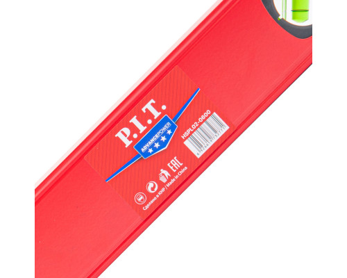 Уровень пузырьковый магнитный P.I.T. 600 мм HSPL02-0600