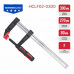 Струбцина винтовая P.I.T. ADVANCE 80х270 мм HCLF02-0300