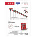 Набор ключей TORX P.I.T. ADVANCE HHEW03-T008