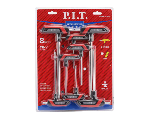 Набор ключей TORX P.I.T. ADVANCE HHEW03-T008