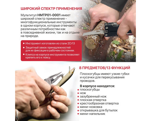 Мультитул P.I.T. HMTP01-0001 Мультитул P.I.T. HMTP01-0001