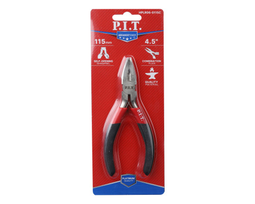 Плоскогубцы комбинированные мини 115 мм P.I.T. HPLR06-0115C