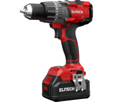 Дрель аккумуляторная ELITECH ДА 21УБЛ2 (E2201.048.02)