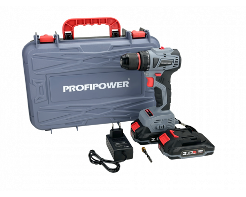 Аккумуляторный шуруповерт бесщеточный PROFIPOWER MKBL-18B T0056