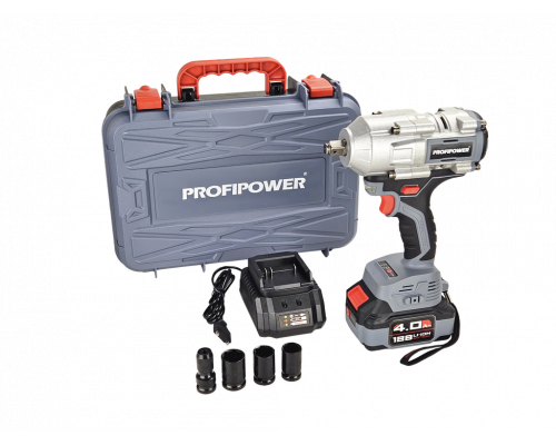 Гайковерт аккумуляторный PROFIPOWER T-900N E0186