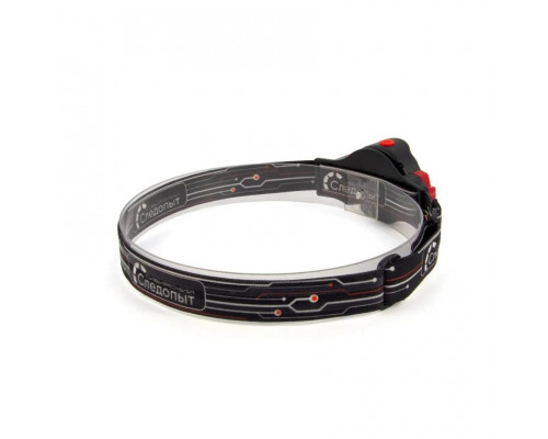 Налобный фонарь Сибирский Следопыт FLASH 1 LED+1 СОВ, аккумулятор PF-PFL-HL64