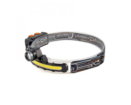 Налобный фонарь Сибирский следопыт FLOODLIGHT 1 LED+1 COB, аккумулятор PF-PFL-HL58