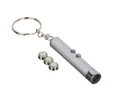 Лазерная указка с фонариком ЕРМАК LR41, 6 см, алюминий 227-002