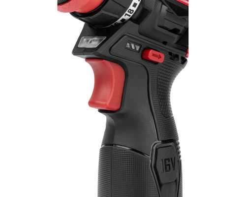 Дрель аккумуляторная ELITECH CD 16UL2 + насадки (E2201.078.02)