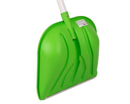 Лопата полипропиленовая 415 х 445 х 1500 мм, алюминиевый черенок Сибртех ProFI 61492