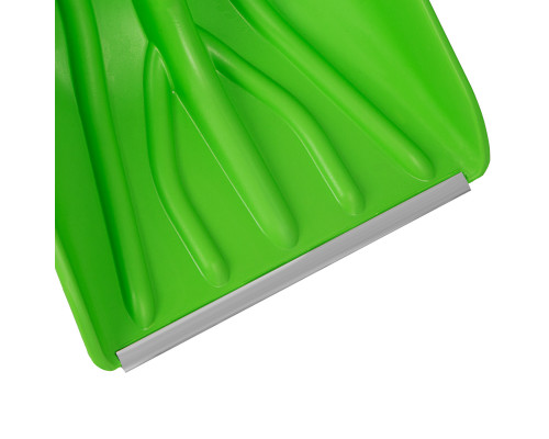 Лопата полипропиленовая 415 х 445 х 1500 мм, алюминиевый черенок Сибртех ProFI 61492