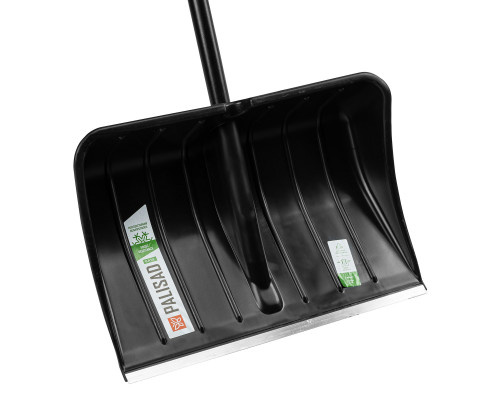 Лопата полипропиленовая 535 х 385 х 1400 мм, стальной черенок Сибртех ProFI 61493