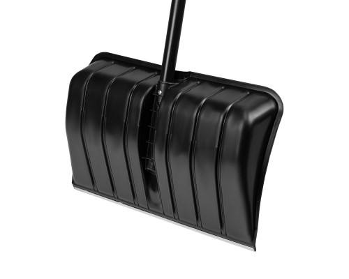 Лопата полипропиленовая 535 х 385 х 1400 мм, стальной черенок Сибртех ProFI 61493