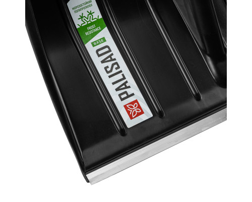 Лопата полипропиленовая 535 х 385 х 1400 мм, стальной черенок Сибртех ProFI 61493