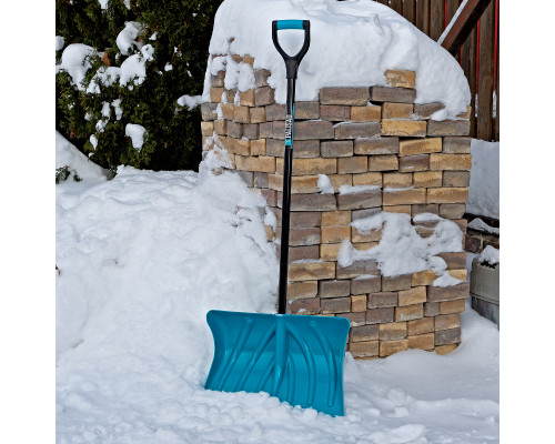 Лопата снеговая 500 x 325 мм,  металлопластиковый черенок PALISAD Luxe 615015