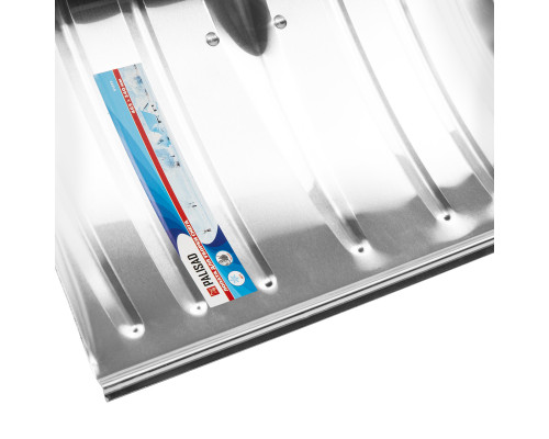 Лопата снеговая алюминиевая 465 x 340 мм, стальной черенок PALISAD  61573