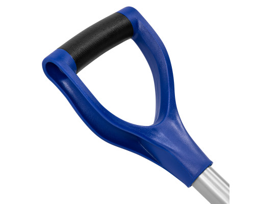 Лопата снеговая алюминиевая 465 x 340 мм, стальной черенок PALISAD  61573