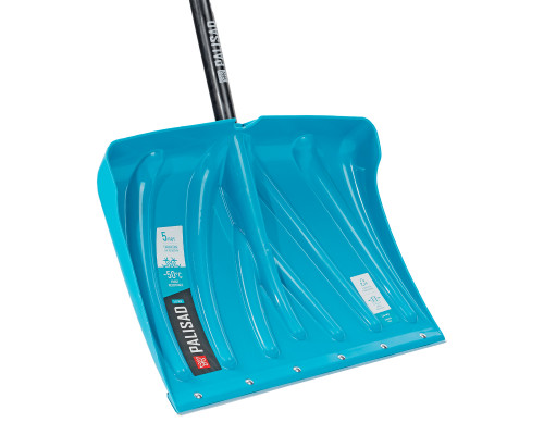 Лопата снеговая 460 x 335 мм, металлопластиковый черенок PALISAD Luxe 615915