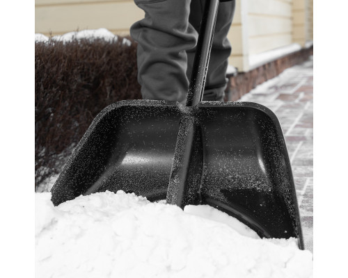 Лопата полипропиленовая с черенком 560 x 415 мм PALISAD ProFI 61607