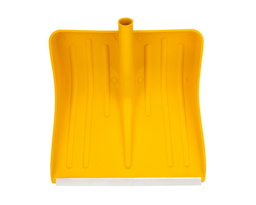 Лопата полипропиленовая желтая 420 х 425 мм, без черенка Сибртех 61616