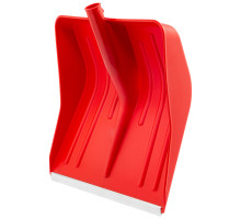 Лопата полипропиленовая красная, 420 х 425 мм, без черенка Сибртех  61617