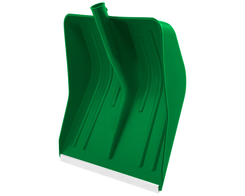 Лопата полипропиленовая зеленая 420 х 425 мм, без черенка Сибртех 61619