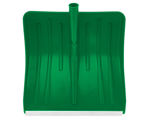 Лопата полипропиленовая зеленая 420 х 425 мм, без черенка Сибртех 61619