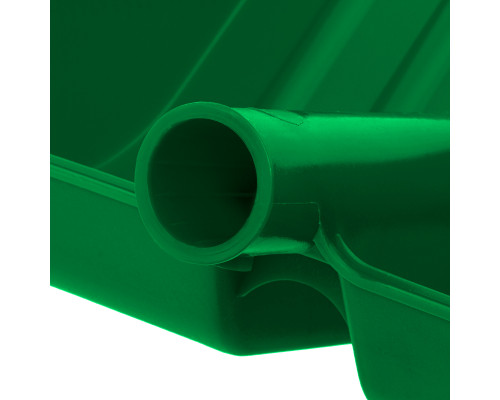 Лопата полипропиленовая зеленая 420 х 425 мм, без черенка Сибртех 61619