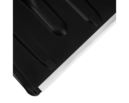 Лопата для уборки снега полипропиленовая 275 х 365 х 870 мм, деревянный черенок Sparta 61653